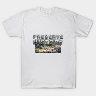 Preserve Civil War Battlefields T-Shirt